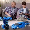 Zdalnie sterowany robot 2 w 1 – samochód i mech z efektami Podgląd zdjęcia produktu 7