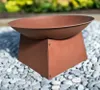 Feuerstelle Pueblo 57x33cm Garten Rostoptik Terrasse Ofen Produktbild-Vorschau 4