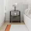 DECORTIE Pal Modern Nachttisch Retro Grau Mehrzweck , 45 x Produktbild-Vorschau 1
