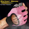 Fitness rukavice, prodyšné, protiskluzové, se silikonovými Náhled obrázku produktu 3