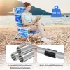 COSTWAY Strandstuhl klappbar, Campingstuhl mit Produktbild-Vorschau 6