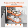 Vevor Profesjonalny Organizer Wysuwany Do Szafki Narożnej Podgląd zdjęcia produktu 3