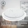 Deckenlampe Ø28 cm - 18W, 2000lm, LED, Sternenhimmel, Produktbild-Vorschau 4