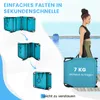 Skládací zahradní lehátko COSTWAY, lehátko s otvorem pro Náhled obrázku produktu 8