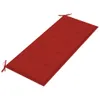 vidaXL Banc de jardin pliable avec support 118 cm bambou Voir les images du produit 4