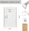 3D Objektrahmen Holz Bilderrahmen Shirt Trikot Wanddeko Produktbild-Vorschau 7