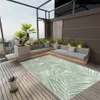 vidaXL Tappeto per esterni ARAKIL Verde 190x290 cm PP Anteprima dell’immagine prodotto 2