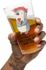 Mr. & Mrs. Panda Bierglas Jungfrau Astrologie - Transparent Produktbild-Vorschau 2