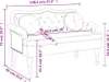vidaXL Lavica s vankúšom tmavozelená 120,5 x 65 x 75 cm Náhľad obrázku produktu 8