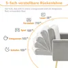 Merax Schlafsofa mit Bettfunktion, Klappbett Bettsofa Produktbild-Vorschau 7