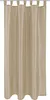 Rideau opaque Taupe 140x245cm passants - Taupe clair Voir les images du produit 1