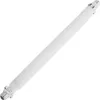 A white SAT window feedthrough with silver connectors on both ends, isolated on a white background. Produktbild-Vorschau