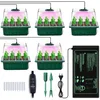 Growbox lampada per piante a spettro completo con tappetino Anteprima dell’immagine prodotto 1