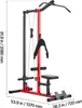 VEVOR Stanice pro trénink latissimus dorsi, 3 v 1 věž pro Náhled obrázku produktu 8