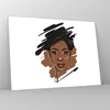 Bilder auf glas - Einteilig - Afrikanisch Modern Porträt - Produktbild-Vorschau 4