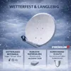 PremiumX PXA100 Satellitenschüssel 100cm Aluminium Hellgrau Produktbild-Vorschau 7