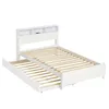 Flieks Holzbett Klassisches Bett 120x200cm mit Ladefunktion Produktbild-Vorschau 9
