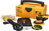 A Mirka sander kit is displayed with its case, accessories, and power cord. Produktbild-Vorschau