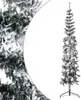 vidaXL Künstlicher Halb-Weihnachtsbaum mit Schnee Schlank Produktbild-Vorschau 2