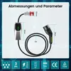 JUNSUN typ 2 nabíjecí kabel CEE16A zástrčka 11kW [3-fázový, Náhled obrázku produktu 8