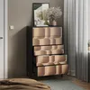 Cassettiera Vicco Eliza Nero/quercia 76 x 120 cm con 5 Anteprima dell’immagine prodotto 6