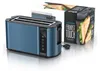 A blue Arendo toaster with its packaging. Podgląd zdjęcia produktu