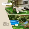 Rasenteppich Natural Deluxe Kunstrasen Grün Garten Balkon Produktbild-Vorschau 8