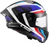 LS2 Integralhelm FF805 Thunder Carbon GP Aero S Blau / Rot Produktbild-Vorschau 7