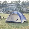 Campingzelt 'Bergeijk' Kuppelzelt 213x213x130cm Blau/Beige Produktbild-Vorschau 2