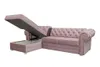 Elegantes Avia Ecksofa - Rosa Links - L-förmiges Sofa, Produktbild-Vorschau 4