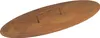 A rusty oval-shaped lid with a handle, likely for a fire pit. Podgląd zdjęcia produktu