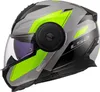 LS2 FF902 Scope II Duria Grau-Neon Gelb M Náhľad obrázku produktu 10