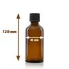 Oputec 5 x 100ml Tropfflaschen aus Glas + 5 Produktbild-Vorschau 2