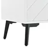 TV-Schrank 1,7 Meter langer weißer TV-Ständer mit 2 Türen Produktbild-Vorschau 9