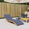vidaXL Sonnenliegen-Auflage Marineblau Oxford-Gewebe Produktbild-Vorschau 2