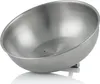 A close-up, studio shot of a stainless steel bowl on a white background. Anteprima dell’immagine prodotto