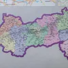 Österreich Wandkarte Postleitzahlen 1:500.000 Produktbild-Vorschau 4