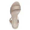 Tamaris Damen Sandale Sandalette Stoff weiche Haptik Produktbild-Vorschau 2