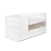 Kinderbett 80x120 CORNY - weiß Produktbild-Vorschau 1