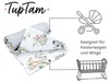 TupTam 2er SET Baby Decken Einschlagdecke 85x85 cm für Produktbild-Vorschau 5