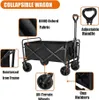Bollerwagen Faltbar, Für Camping Einkaufen, Belastbar Bis Produktbild-Vorschau 5