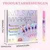 12pcs Nail Art Marker , Nagellack Stifte, 0,5 mm Produktbild-Vorschau 4