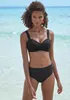 LASCANA Bikini-Hose Comfy schwarz Größe 36 Produktbild-Vorschau 2