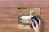 MuchoWow® Mauspad Mousepad Ente - Vogel - Wasser - Weiß Produktbild-Vorschau 3