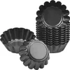 12 Stücke Mini Tarteform aus Kohlenstoffstahl, Muffin Form, Produktbild-Vorschau 4