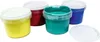 4 Fingermalfarben / Fingerfarben Set / 4x 100ml rot, blau, Produktbild-Vorschau 2