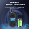 A promotional image showcasing a DMR radio and its battery, highlighting its features. Podgląd zdjęcia produktu