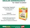 Seilspann-Sonnensegel + Montageset 270x140cm, cremeweiß Produktbild-Vorschau 6