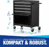 Werkstattwagen inkl. Werkzeug 70 Teile - 4 Schubladen + Produktbild-Vorschau 3
