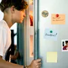 Dino mit Schultüte Magnet rund Produktbild-Vorschau 4